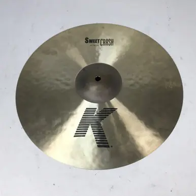 Same Day Shipping Used Zildjian 16IN K SWEET CRASH Crash Cymbal 16"
