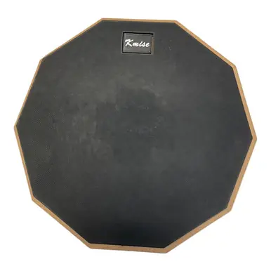 Used Kmise 12 Ich Practice Pad Percussion Instrument Must Have