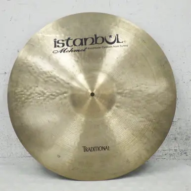 Weekend Sale Used Istanbul MEHMET TRADITIONAL 22 INCH RIDE Ride Cymbal 22"