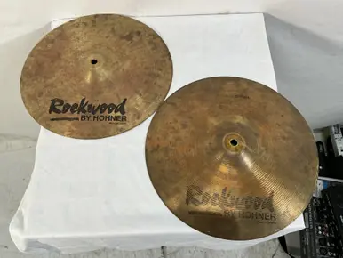 Used Rockwood 14 IN HI HAT PAIR Hi Hat Cymbals 14" Deal