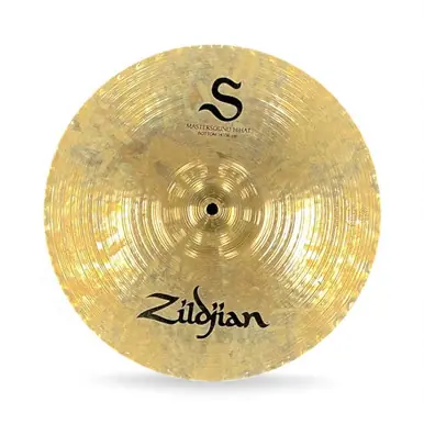 Crafted Used Zildjian MASTERSOUND S SERIES 14 Hi Hat Cymbals 14"