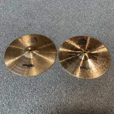 Used PAISTE 802 14 HI HATS Trusted Brand