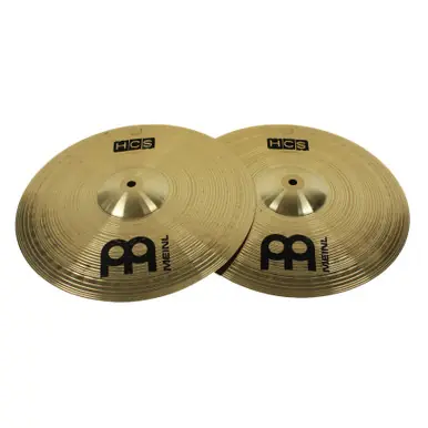 Special Offer Used Meinl HCS HI HATS 14 Hi Hat Cymbals 14"