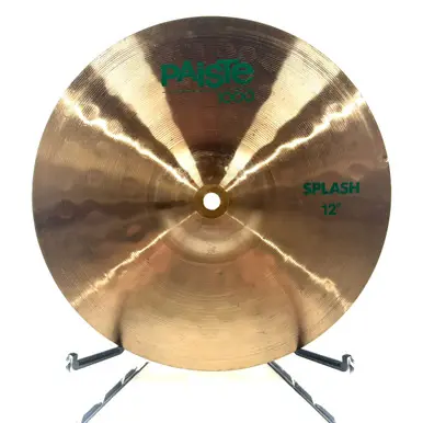 Luxury Used Paiste 1000 12 SPLASH AS IS Splash Cymbal 12"