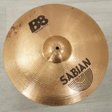 Buy Online Used Sabian 18" B8 Thin Crash Cymbal