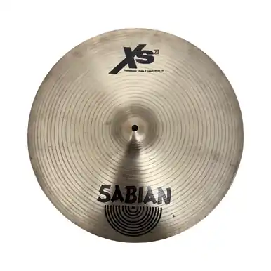 Used Sabian 18-INCH XS20 MEDIUM THIN CRASH Crash Cymbal 18" Free Shipping