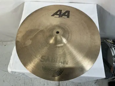 Used Sabian 20 IN AA ROCK RIDE Ride Cymbal 20" Certified