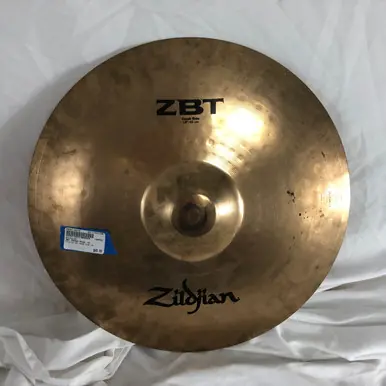 Used Zildjian ZBT CRASH RIDE 18 Crash Cymbal 18" Direct From Manufacturer