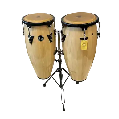 Used Latin Percussion - LP ASPIRE 12IN-11IN CONGO SET W/STAND Conga Top Pick