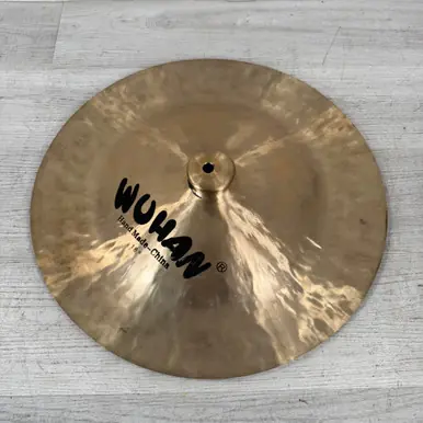 One Day Deal Used Wuhan China Cymbal - 18-inch - Cracked - See Photos