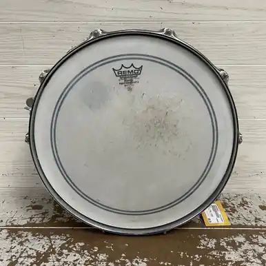 Sale Used Pearl 14X5.5 STEEL SNARE Metal Snare Drum 14"