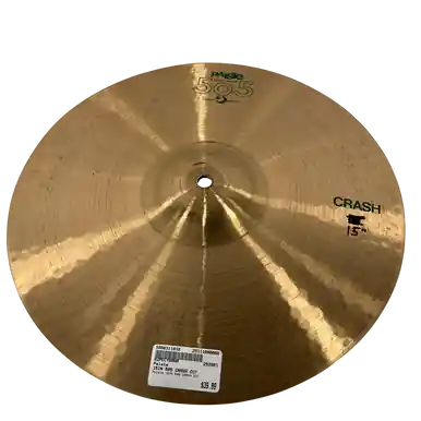 Used Paiste 15IN 505 CRASH CUT Crash Cymbal 15" Seasonal Sale