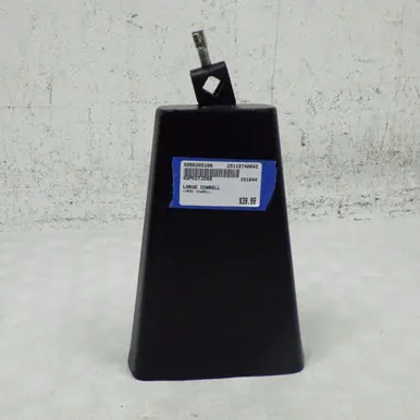 Warranty Included Used LARGE COWBELL Percussion Instrument