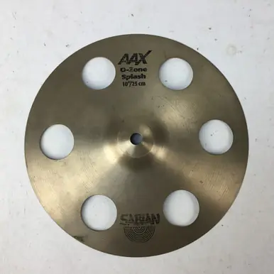 Weekend Sale Used Sabian 10IN AAX O-ZONE SPLASH Splash Cymbal 10"