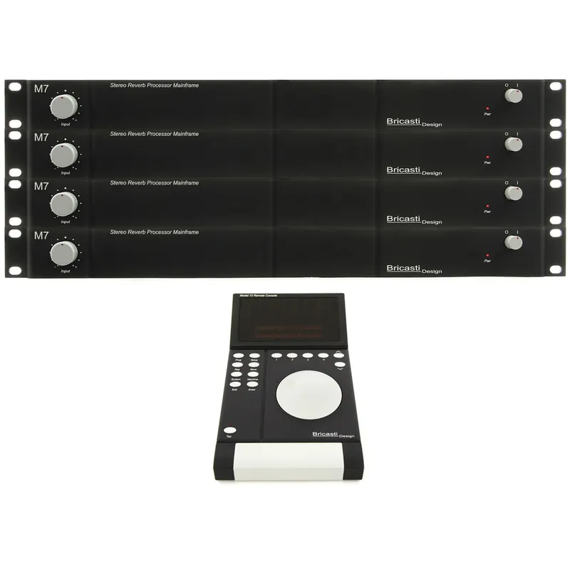 Bricasti System 4 M10 Remote + 4x M7-M Reverb Processors Trusted Brand