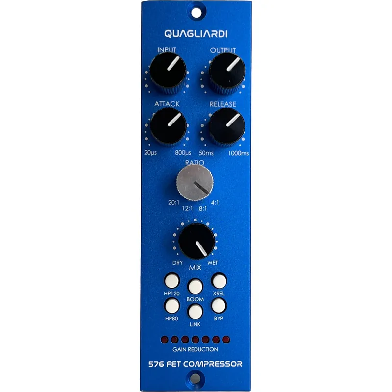 Quagliardi Pro Audio 576 500 Series FET Compressor Professional Grade