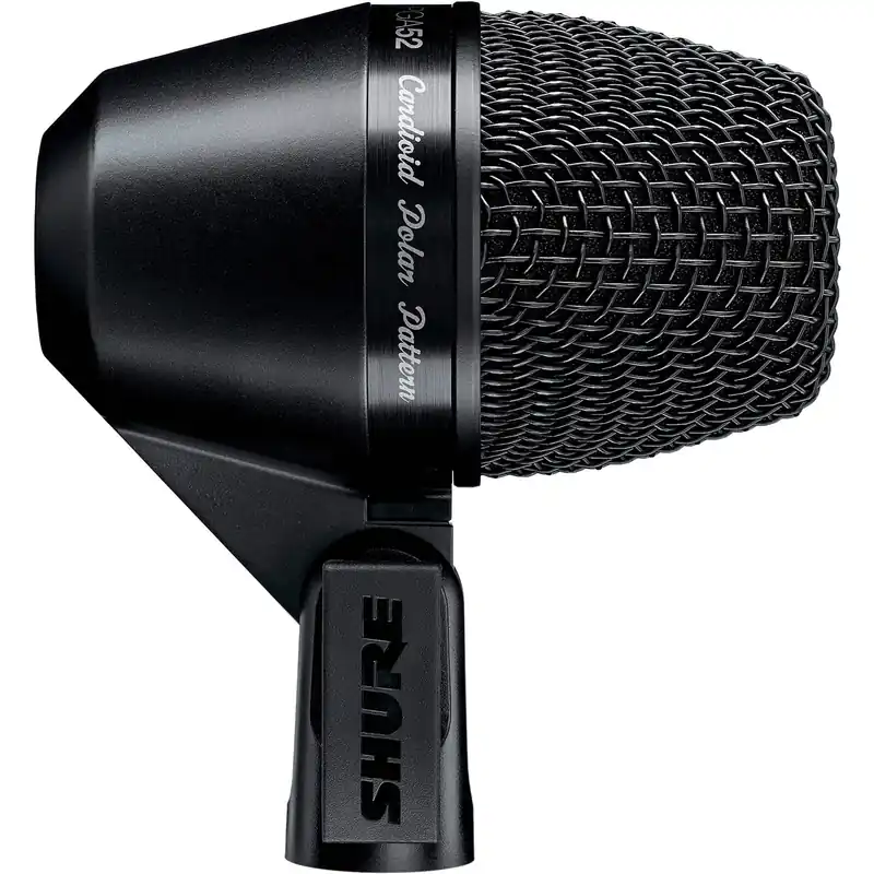 Secure Checkout Shure PGA52-XLR Dynamic Kick-Drum Mic with 15' XLR Cable