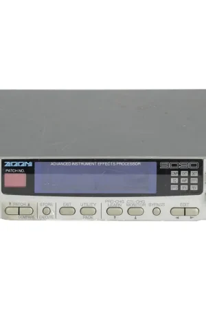 Zoom 9030 Advanced Instrument Effects Processor In Demand