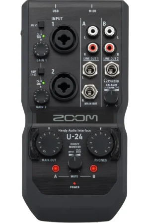 Zoom U-24 Portable USB Handy Audio Interface Bulk Order