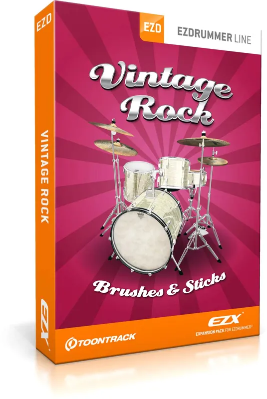 Toontrack Vintage Rock EZX Expansion for EZ Drummer Exclusive