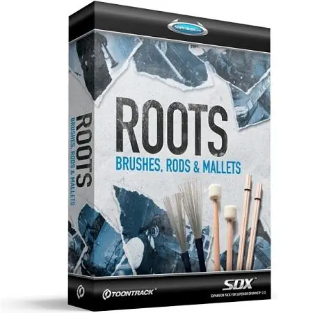 Toontrack TT158 Roots SDX Brushes, Rods, Mallets In Demand