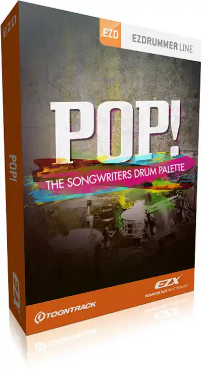 Toontrack Pop EZX Expansion for EZ Drummer Today Only