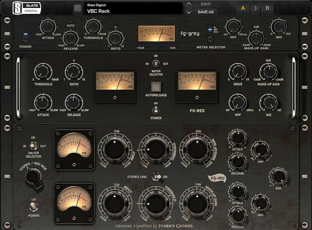 No Minimum Order Slate Digital VBC Virtual Bus Compressor Consoles