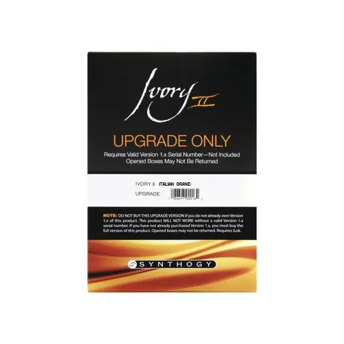 Synthogy Ivory II Italian Grand Module Upgrade Today Only