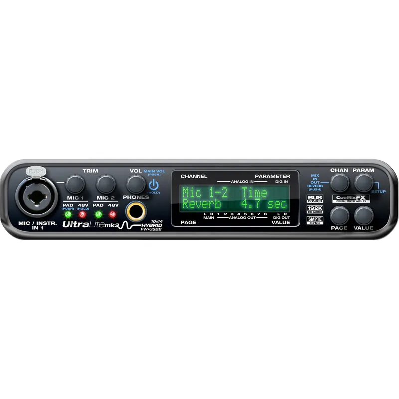 MOTU UltraLite MK3 Hybrid Audio Interface Get Yours