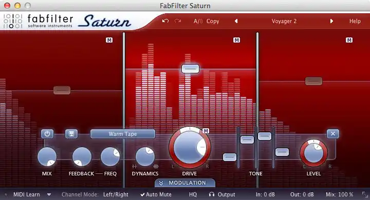 In Demand FabFilter Saturn 2 Plug-In