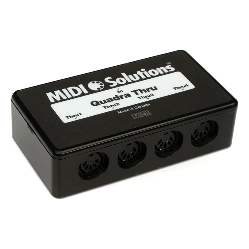 M-Audio 1 on 4 Out Self Powered Midi Thru Box High Quality