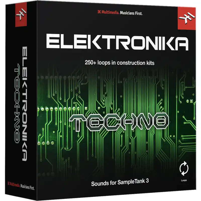 Warranty Included IK Multimedia SampleTank 3 - Techno Library