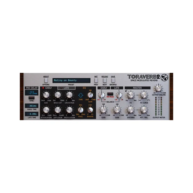 Luxury D16 Group TORAVERB2 Effect Plug-In