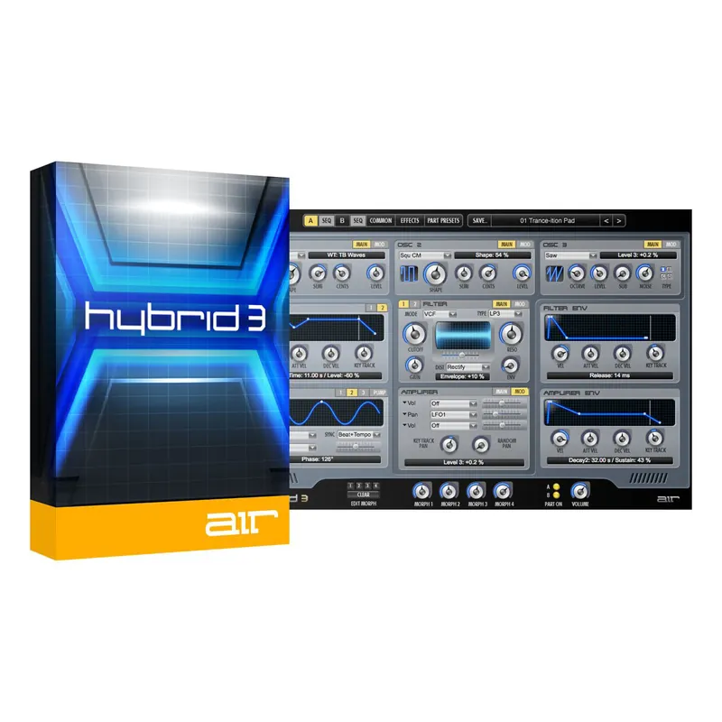 Modern Air Music Technology Hybrid 3 Virtual Instrument
