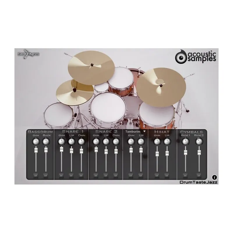 Order Now Acousticsamples DrumTasteJazz Virtual Instrument