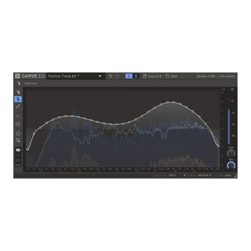 Clearance Kilohearts Carve EQ Plug-In