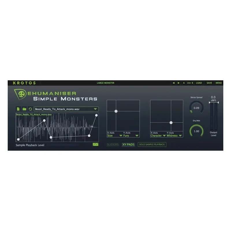 Fan Favorite Krotos Audio Dehumaniser Simple Monsters Plug-In