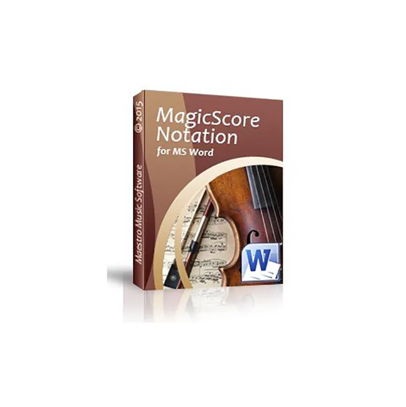 Big Sale Maestro Music Software Ltd MagicScore Notation for MS Word