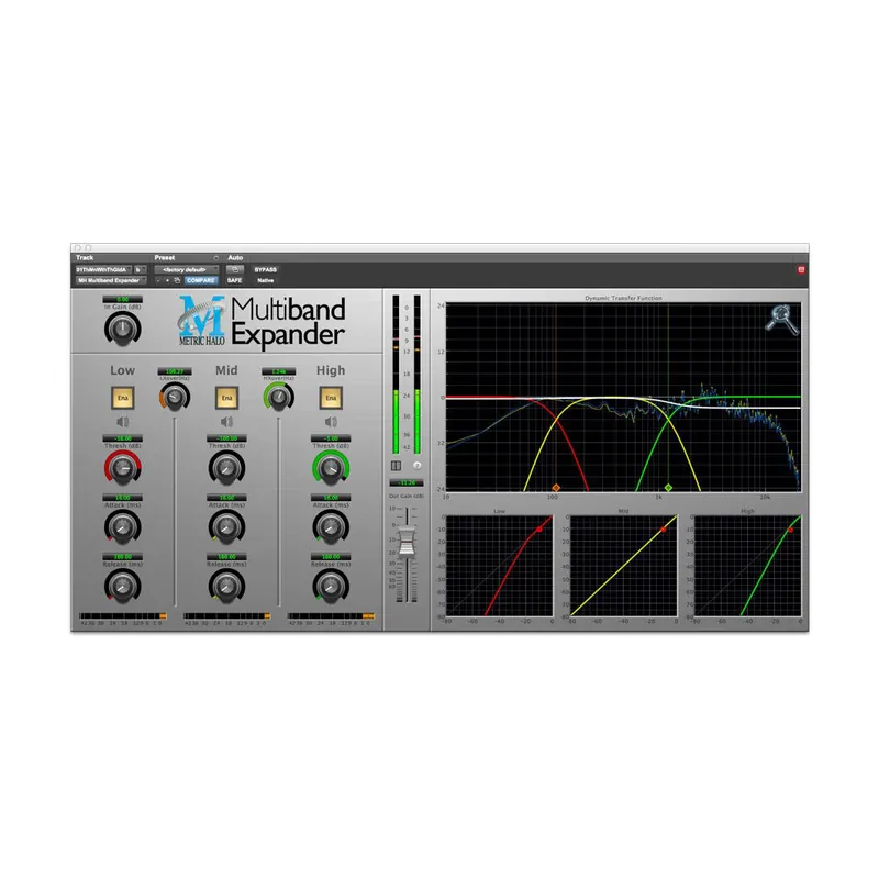 Metric Halo Multiband Expander Plug-In Brand New