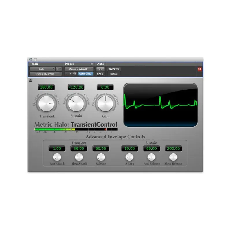 Free Delivery Metric Halo TransientControl Plug-In