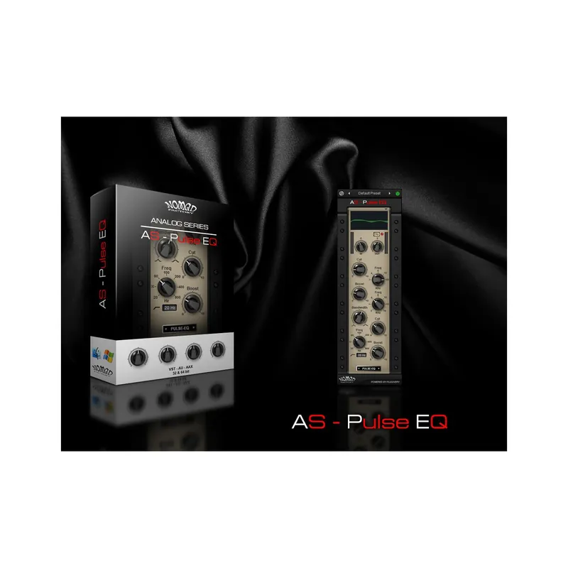 Nomad Factory AS-Pulse EQ Plug-In Free Shipping