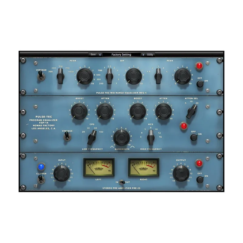 Price Cut Nomad Factory Pulse-Tech EQs Plug-In