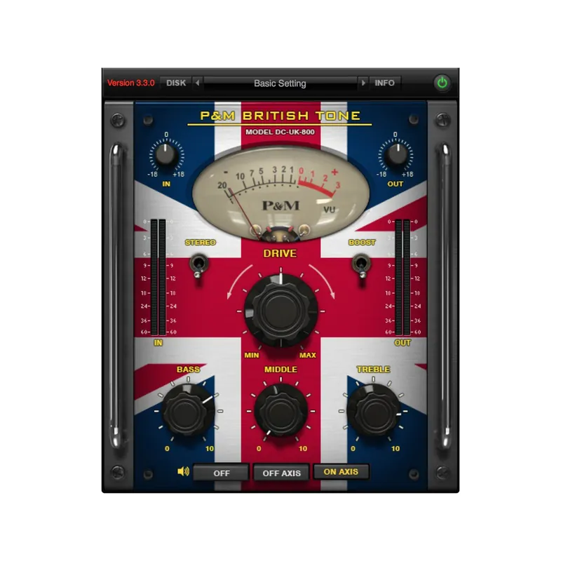 Brand New Plug and Mix British Tone Plug-In