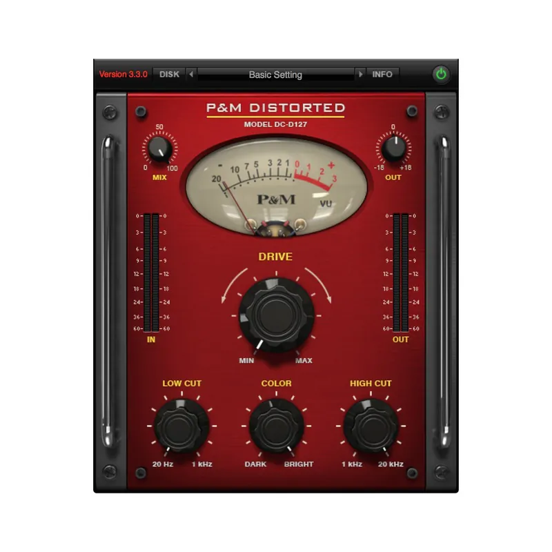 Warranty Included Plug and Mix Distorted Plug-In
