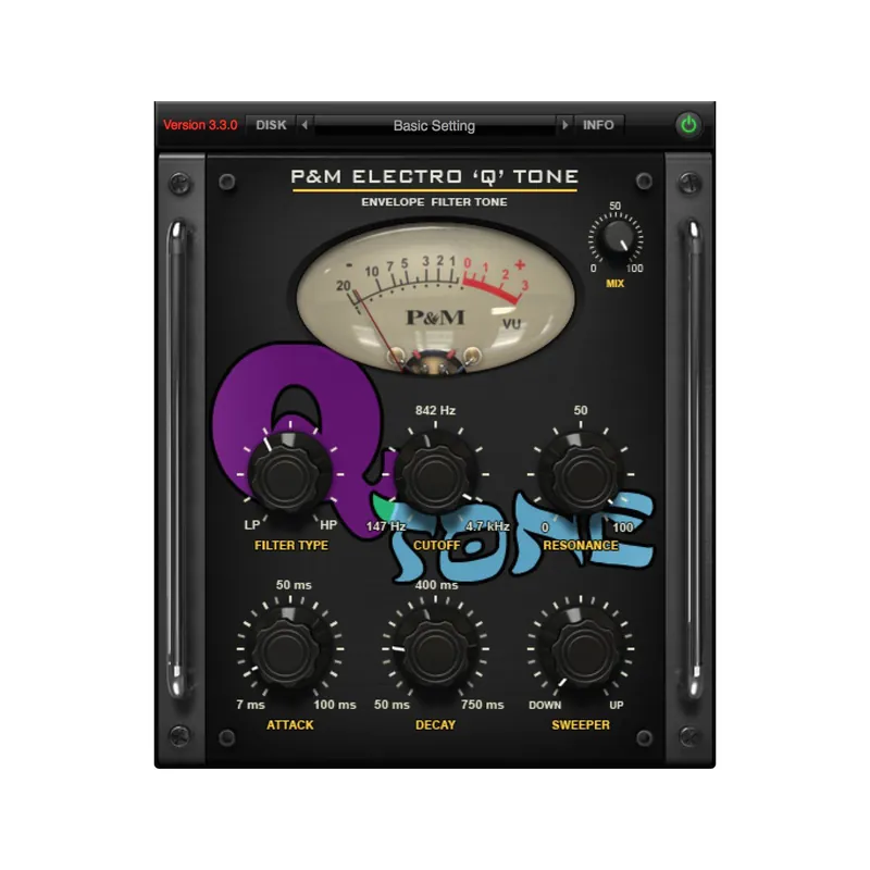 Secure Checkout Plug and Mix Electro Q Tone Plug-In