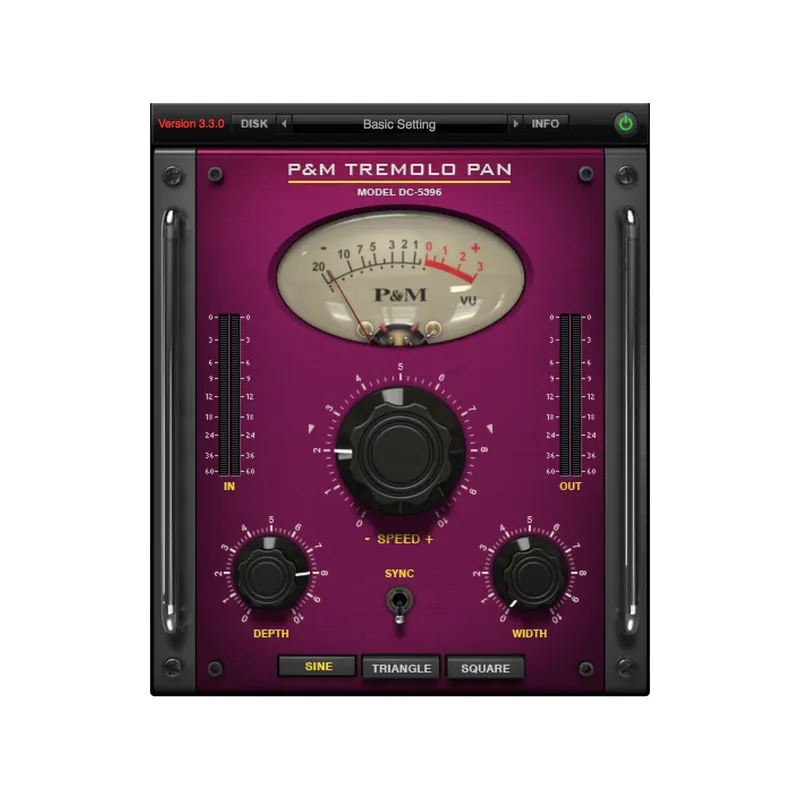 Free Delivery Plug and Mix Tremolo Pan Plug-In