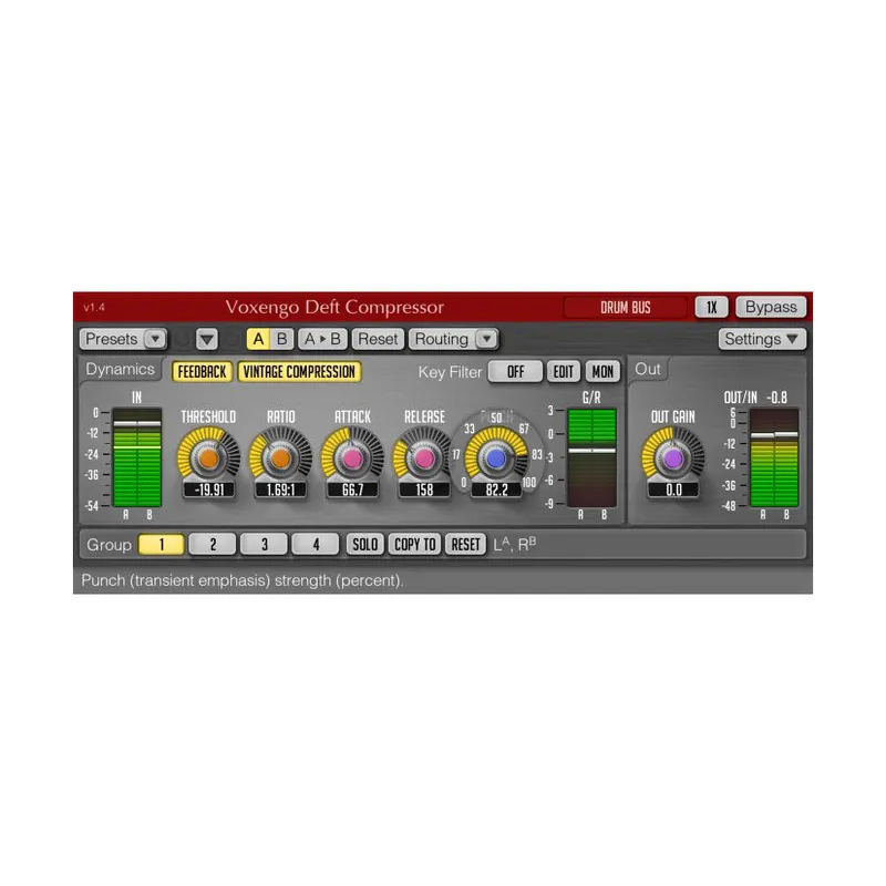 Voxengo Deft Compressor Plug-in Certified
