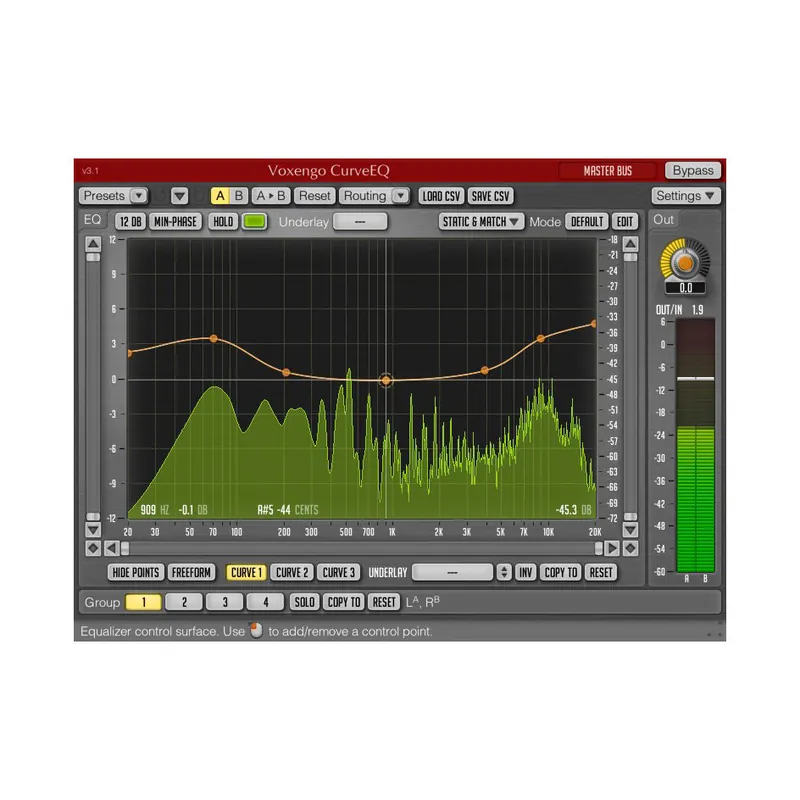 Voxengo CurveEQ Plug-in Shop Now