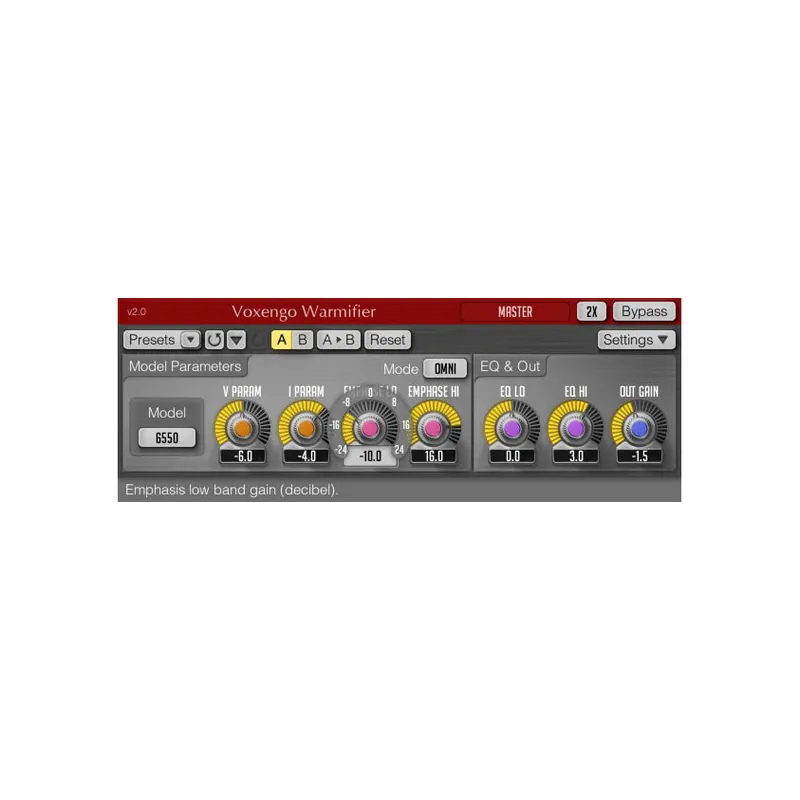 Buy Direct Voxengo Warmifier Plug-in
