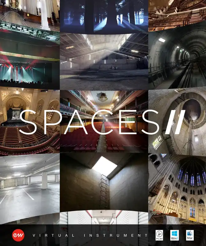 EastWest Spaces II - Convolution Reverb Plug-In - Electronic Download Premium